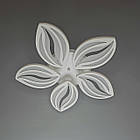 Світлодіодна LED люстра 120 Вт з підсвічуванням та регулюванням яскравості колір каркасу білий D-9103/5WH LED 3color, фото 5