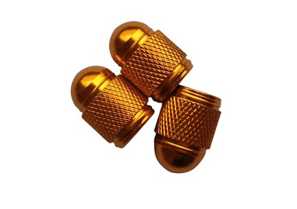 Ковпачок на ніпель AV 1 шт. жовтогарячий (ZDM-orange)