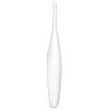Крапковий вібратор для клітора Satisfyer Twirling Fun білий, фото 2