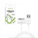 Кабель usb Apple 30 pin для iPhone 4 білий Griffin, фото 2