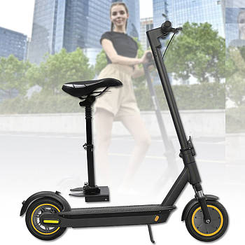Електросамокат складаний 400W на колесах 8.5" з сидінням та амортизатором Smarda