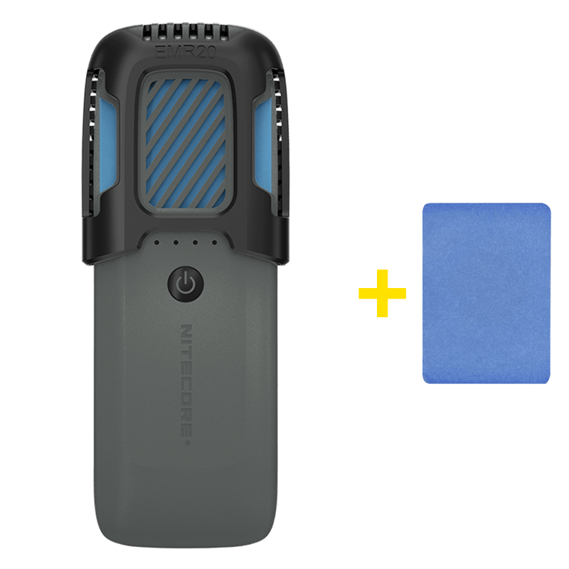 2в1 Фумігатор бездротовий, Power Bank Nitecore EMR20 (QC 3.0, 10000mAh), IPX6, 2 порти USB, фото 1