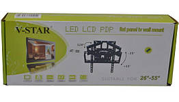 Кронштейн для телевізора CP402 поворотний 26-55 для настінного монтажу