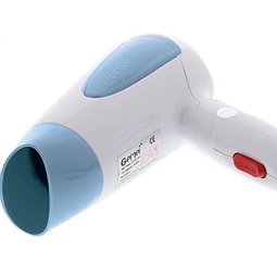 Фен для волосся Gemei GM-1756 потужністю 1200 Вт колір рожевий