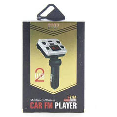 FM трансмітер універсальний BT07 з USB microSD aux від прикурювача