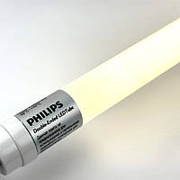 Лед лампа Philips Ledtube DE  T8 18W 1650Lm 4000К 1,2м нейтральне світло двостороннє підключення