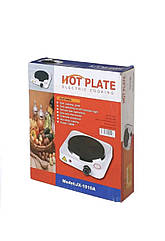 Дискова плита одноконфоркова JX-1010A 1000 Вт 15,5 см потужність 1000 Вт