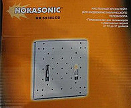 Кронштейн для телевізора NK-5038 діагональ 12-37 дюймів кріплення на стіну