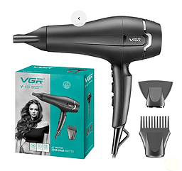 Фен VGR V-450 професійний фен 2400 Вт режим Турбо