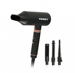 Фен для волосся Kemei KM-9203 професійний 1600 Вт максимальна температура 220°C