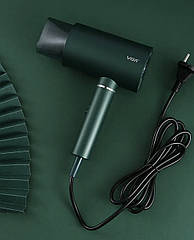 Професійний фен VGR V-431 1800Вт зелений компактний 21х13х7,7 см