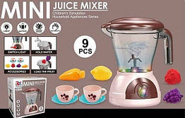 Дитячий блендер іграшковий 6789А з підсвіткою та звуковими ефектами