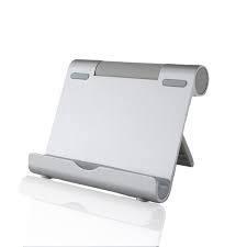Алюмінієва підставка FL-18 для смартфонів та планшетів, срібляста, фото 1