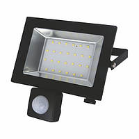 Прожектор із датчиком руху 30 W 220 В 2250 lm 6500 K IP65 LED-SLТ Sokol