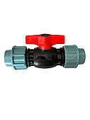 Кран 25mm затискний