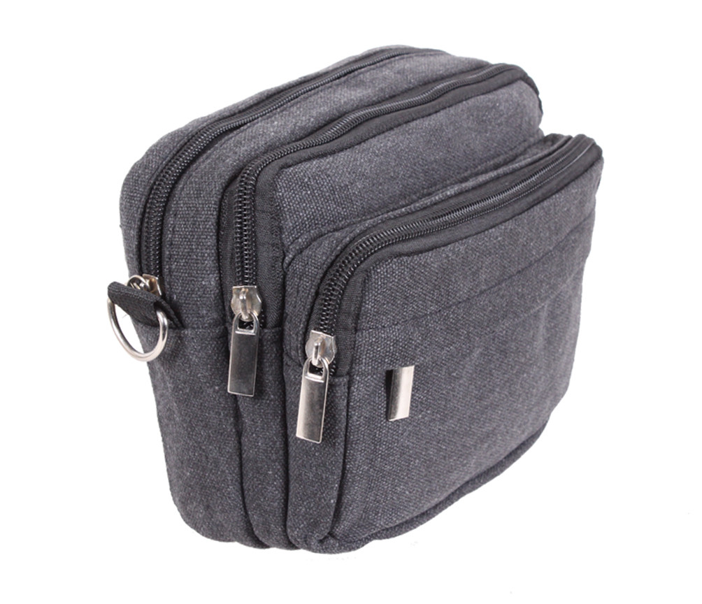 Чоловіча текстильна сумка 301856 сіра, фото 1