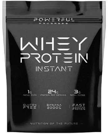 Концентрат сироваткового протеїну Powerful Progress 100% Whey Protein 2 кг ваніль, фото 1