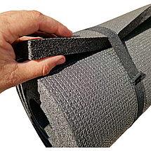 Каремат NEWDAY PRO 20 NATO 1800×750×20 мм, товстий двошаровий широкий туристичний килимок, фото 2