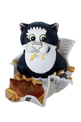 Фігурка кіт Linda Jane Smith Чіпси та риба, 9 см (7377 ACC)