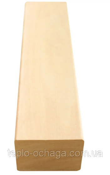 Брус монтажний липа сухий, струганий, зрощений 50х40х2000-2400 мм
