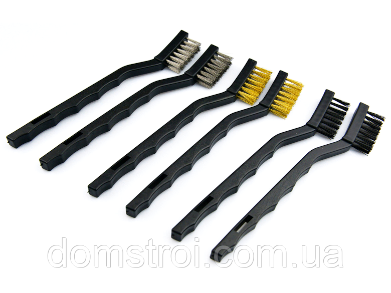 Набір щіток для зачищення NOVOTOOLS 175 мм (6 шт)