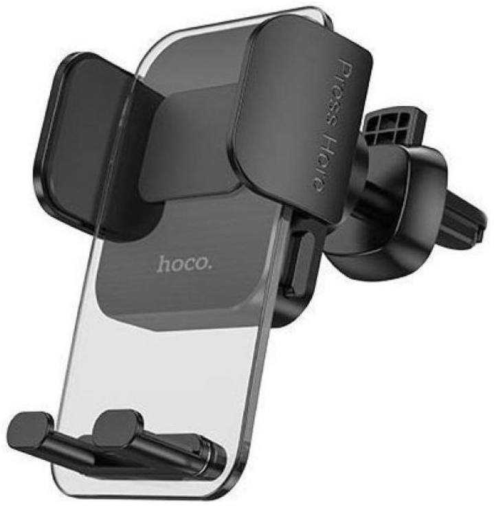 Холдер Hoco CA117 Exquisite press type (air outlet) black