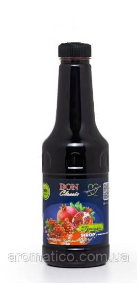 Сироп «Bon Classic» Гренадін Без цукру, 1л (1,2 кг)