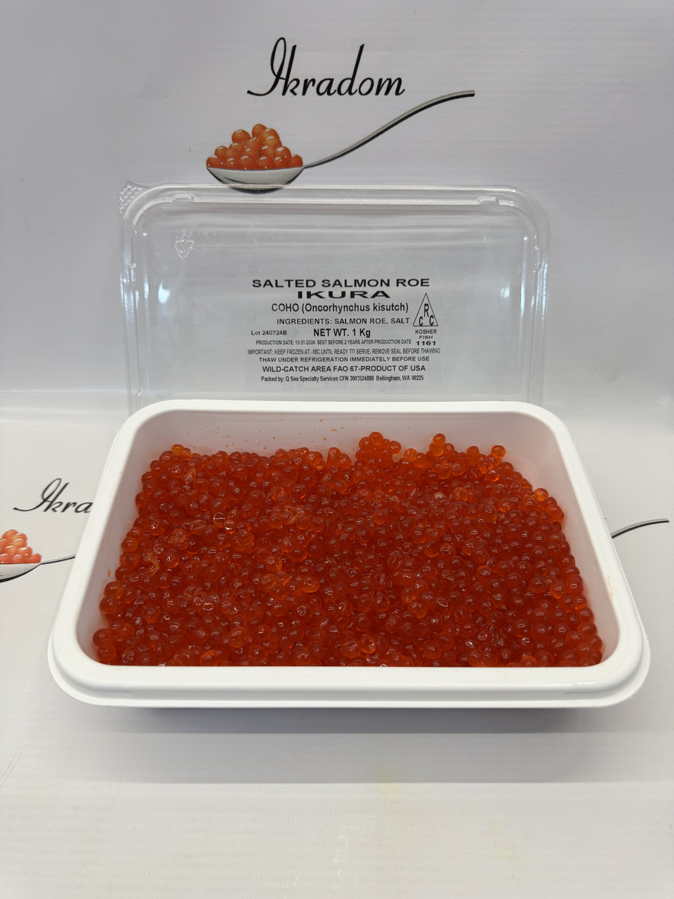 Ікра кіжуча вага 1 кг Salmon Roe, фото 1