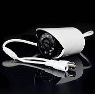 Комплект відеоспостереження з відеореєстратором та 4 камери 0.3Мп AHD 6145AHD-P4, фото 8