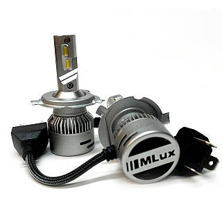 MLux Silver Line H4 4300K 28Вт Can Bus LED світлодіодні лампи