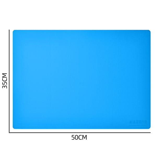 Килимок для паяння TE-706 силіконовий термокилимок 500*350 мм товщина 5 мм!