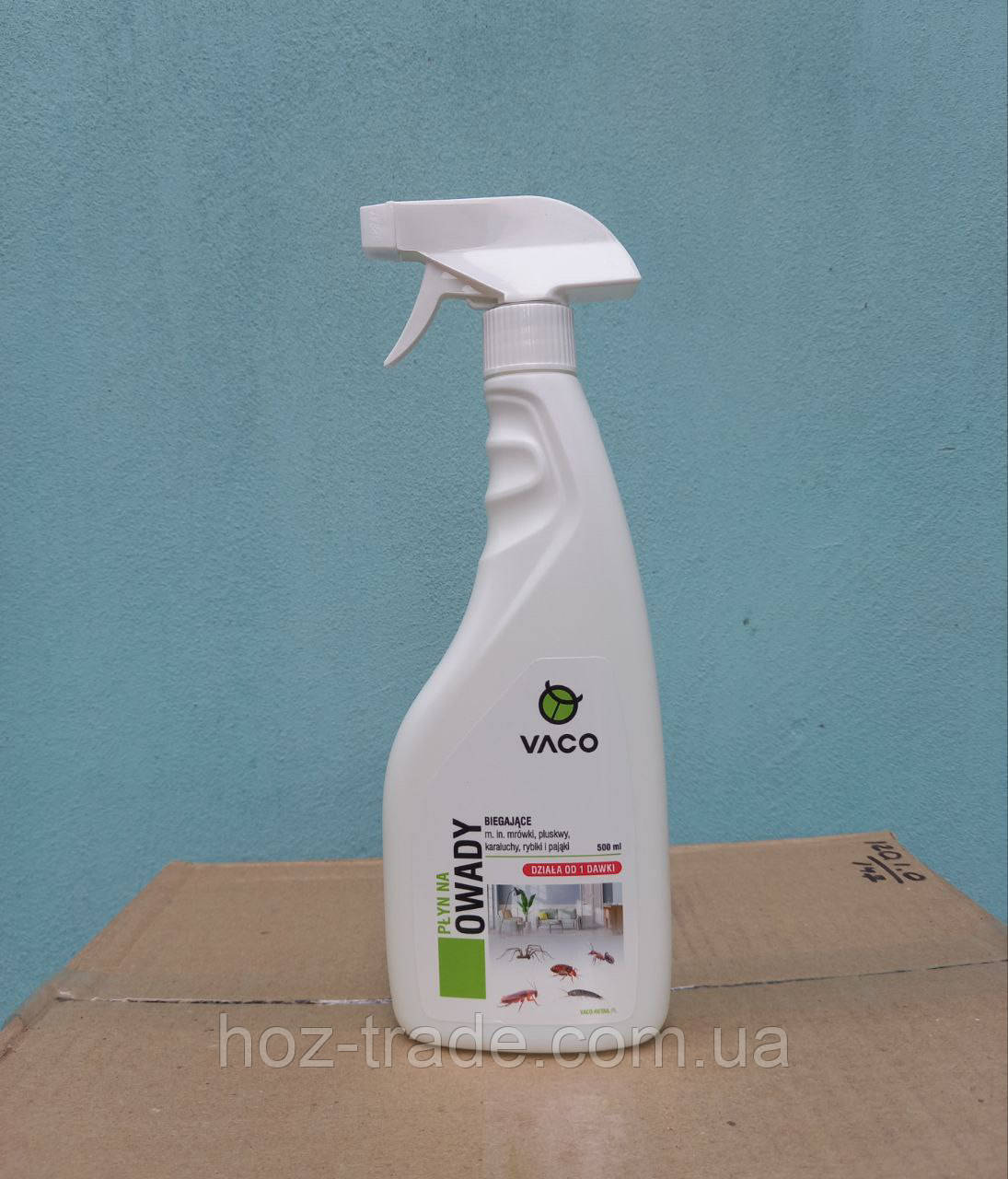 Спрей проти повзальних комах тарганів мурах бліх Vaco 500ml
