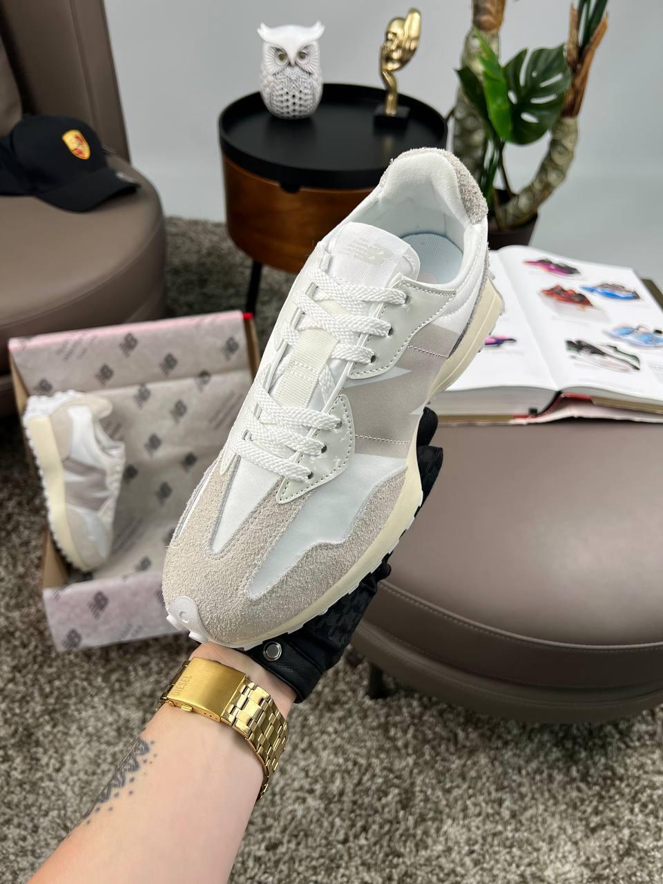 Чоловічі кросівки замша текстиль New Balance 9060 Light Grey White, кеди Нью Беланс сірі. Чоловіче взуття, фото 1