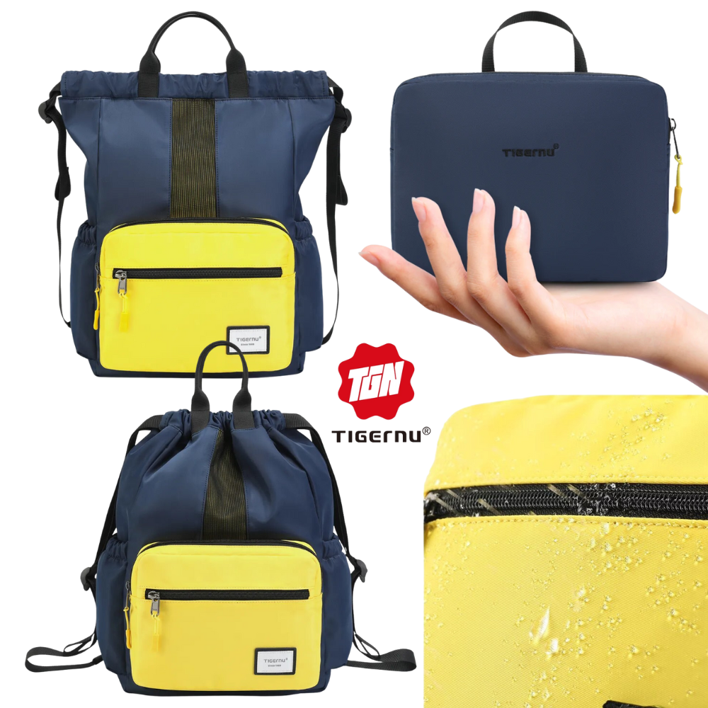 Сумка рюкзак для міського використання універсальний зручний водонепроникний для ноутбука до 14" Tigernu, фото 1