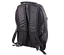 Рюкзак текстильний міський 303292 чорний, фото 2