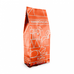 Кава у зернах Bonomi Kaffa 1кг Італія вишуканий смак Бономі вендінг