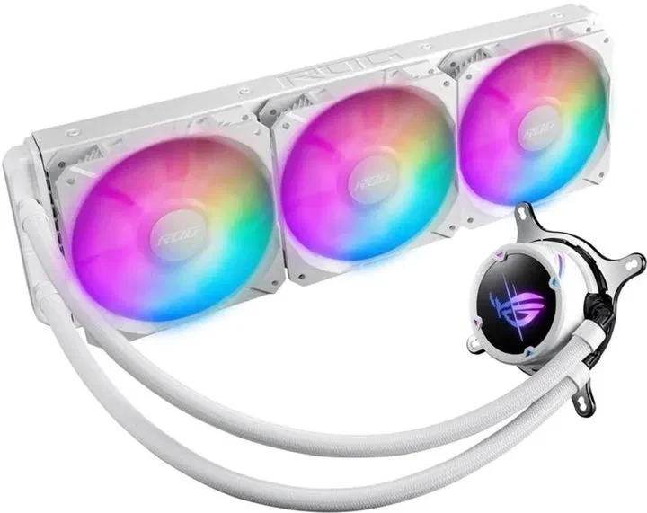 ASUS ROG Strix LC II 360 ARGB White Edition Водяне охолодження, фото 1