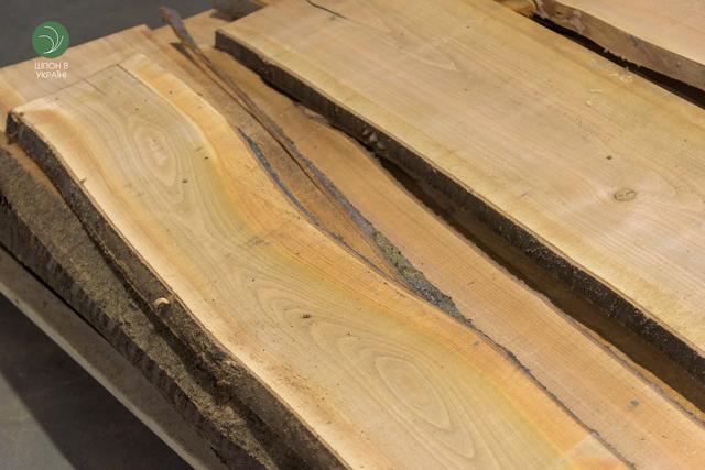дошка необрізна черешня