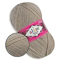 Пряжа Alize Superwash  Бежевий меланж №152