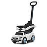 Дитяча каталка-толокар Mercedes 668L з батьківською ручкою 2 в 1 Білий, фото 7