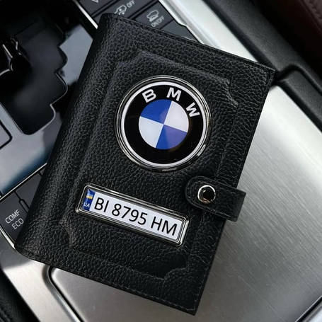 Обкладинка для документів з лого та номером