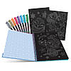 Набір для творчості NEBULOUS STARS - РОЗМАЛЬОВКА: АЙСЕДОРА, ЧОРНІ АРКУШІ, фото 5