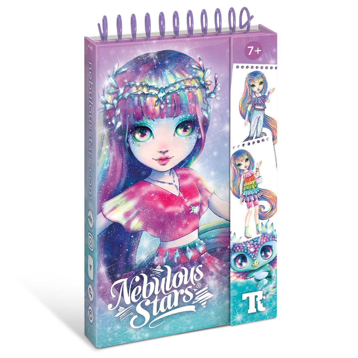 Набір для творчості Nebulous Stars - Скетчбук дизайнера: Айседора, візьми в дорогу 11450, фото 1