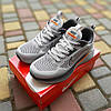 Чоловічі кросівки Nike Zoom Winflo Grey Orange Сірі Взуття Найк Зум Вінфло текстиль сітка демісезон, фото 6