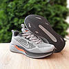 Чоловічі кросівки Nike Zoom Winflo Grey Orange Сірі Взуття Найк Зум Вінфло текстиль сітка демісезон, фото 5