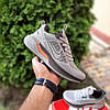 Чоловічі кросівки Nike Zoom Winflo Grey Orange Сірі Взуття Найк Зум Вінфло текстиль сітка демісезон, фото 2
