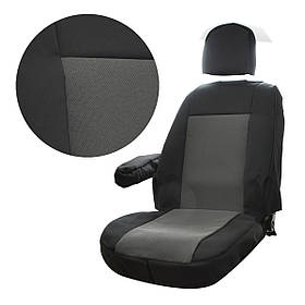 Чохли bus "B" чорно-сіра автотканина "Автосвіт"2+1 (мод.Mers Sprinter 06-/VW Crafter 06-)