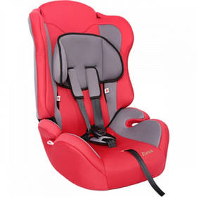 Дитяче автокрісло 1-12 років, 9-36 кг, категорія 1/2/3 ZLATEK "Atlantic" червоний