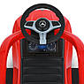 Дитяча каталка-толокар Mercedes 668L з батьківською ручкою 2 в 1 Червоний, фото 6