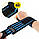Бинти для зап'ясть (кистьові бинти) 4FIZJO Wrist Wraps Black/Blue (P-5907739317445), фото 7